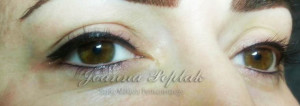 Makijaż permanentny oczu kreska dolna modelka 4 fot (1)